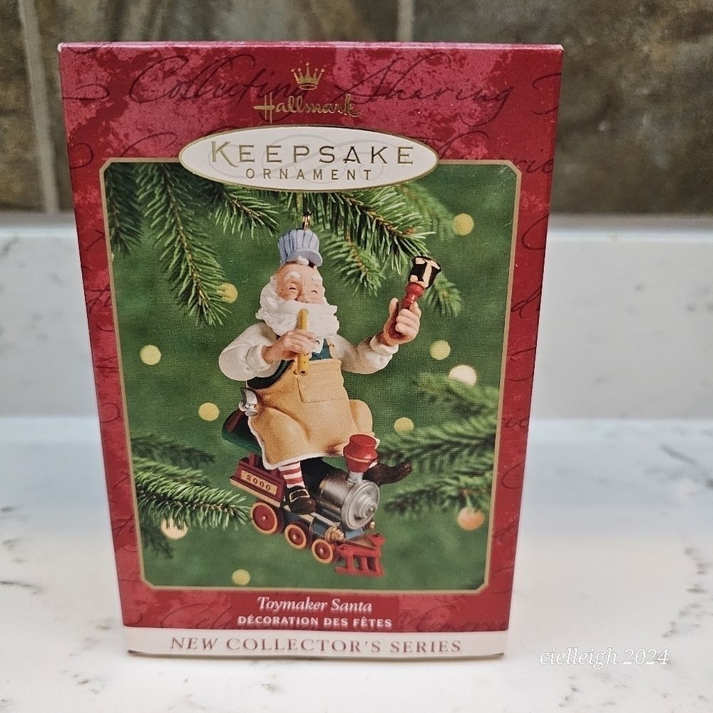 Hallmark Keepsake Ornament Toymaker Santa